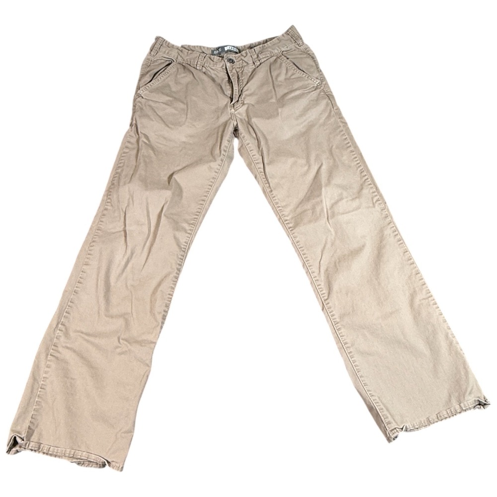 Buckle BKE Jake Chino Pants Men's 33R (32x30) Tan Straight Leg Outdoor Casual